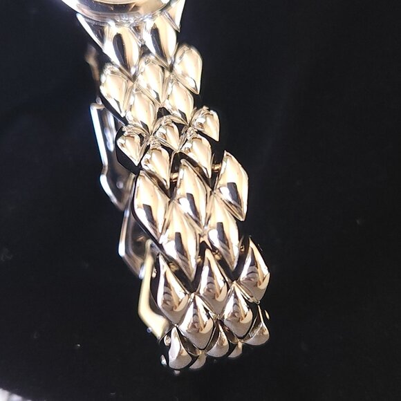 New Marcel Drucker Oval Silver Quartz Women's Watch Crystal Indices 22-920S - Picture 5 of 7